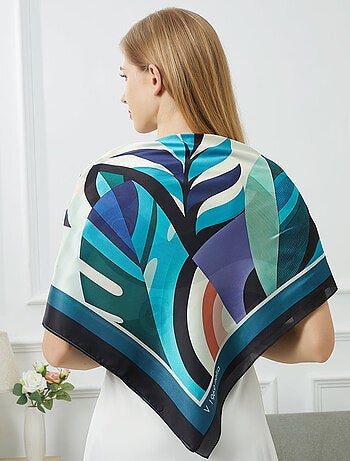 Carré de soie Grand Pelican