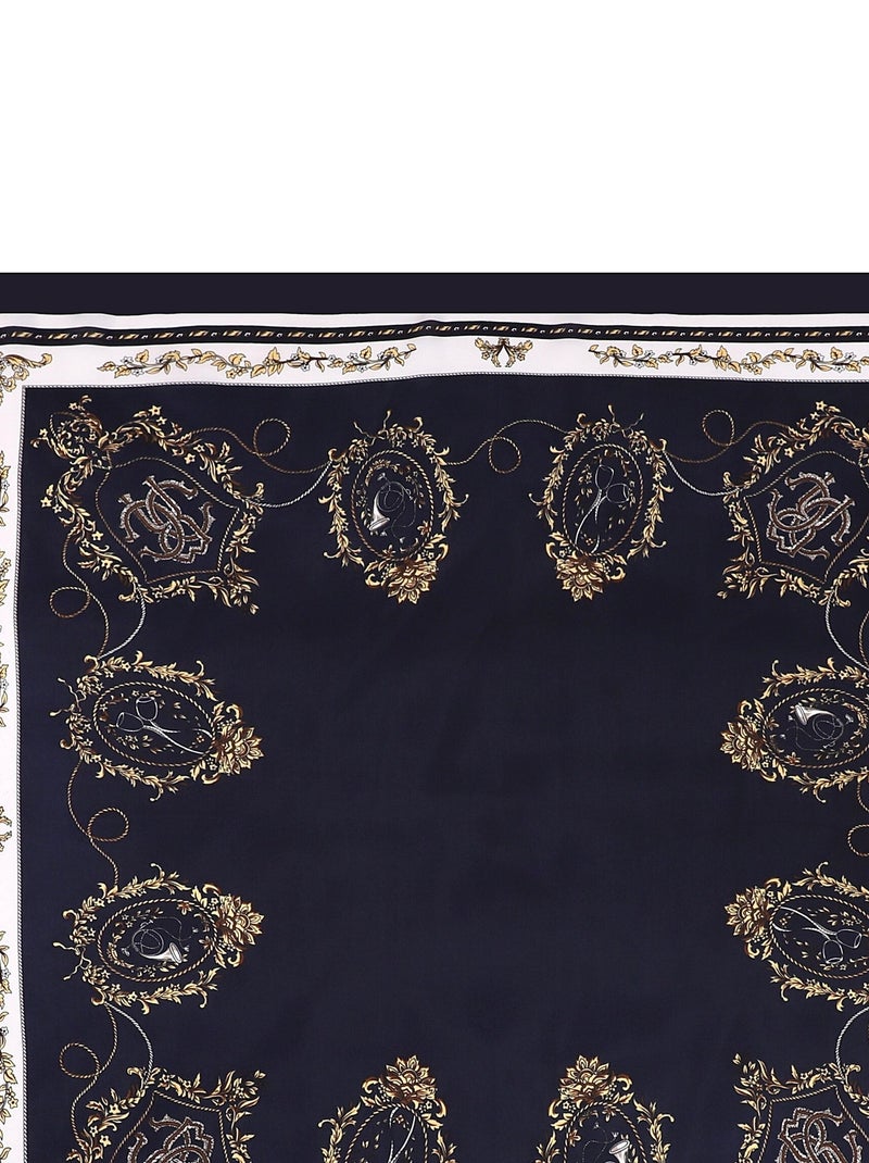 Carré de Soie LADIES Bleu - Kiabi