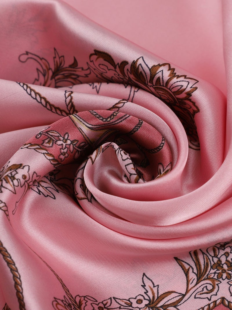 Carré de Soie LADIES Rose - Kiabi