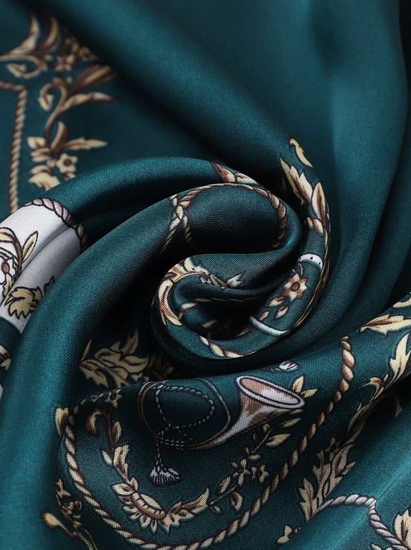 Carré de Soie LADIES Vert - Kiabi