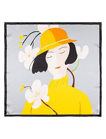 Carré de soie Piccolo Amarelo