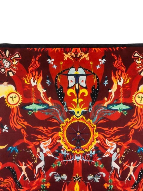 Carré de soie Piccolo Inferno - Kiabi