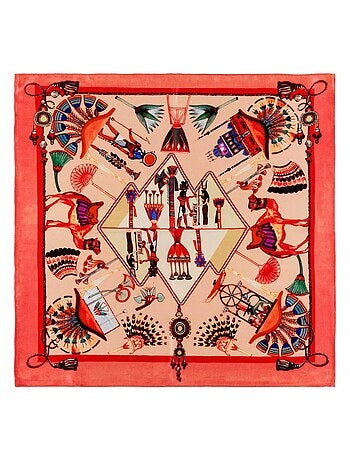 Carré de soie Piccolo Osiris