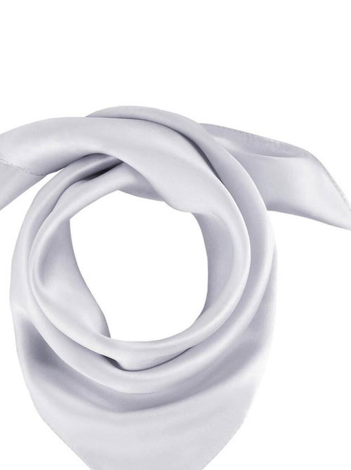 Carré de soie Piccolo uni - Kiabi