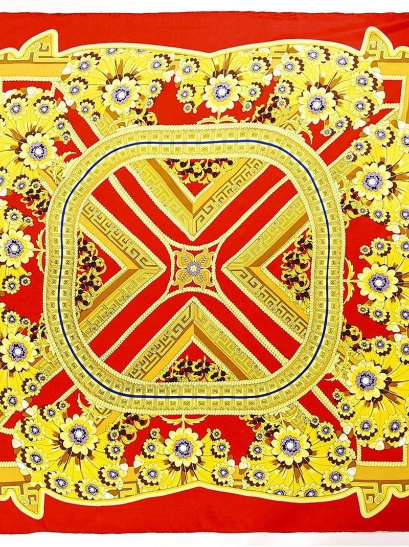 Carré de soie Premium Aleja Rouge - Kiabi