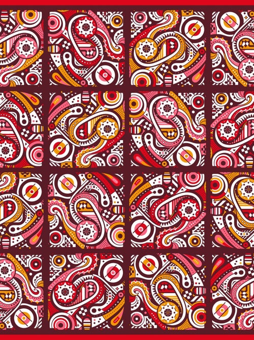 Carré de soie Prémium Arkane - 65 x 65 cm - Kiabi