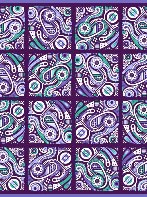 Carré de soie Prémium Arkane - 65 x 65 cm - Kiabi