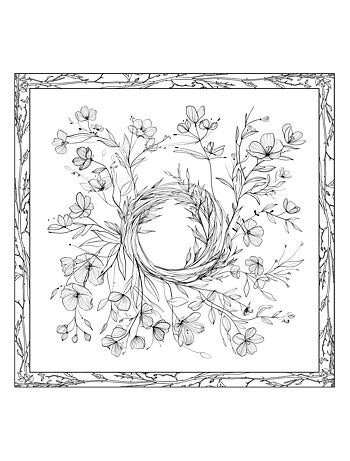 Carré de Soie Prémium Attrape-Rêve - 65 x 65 cm