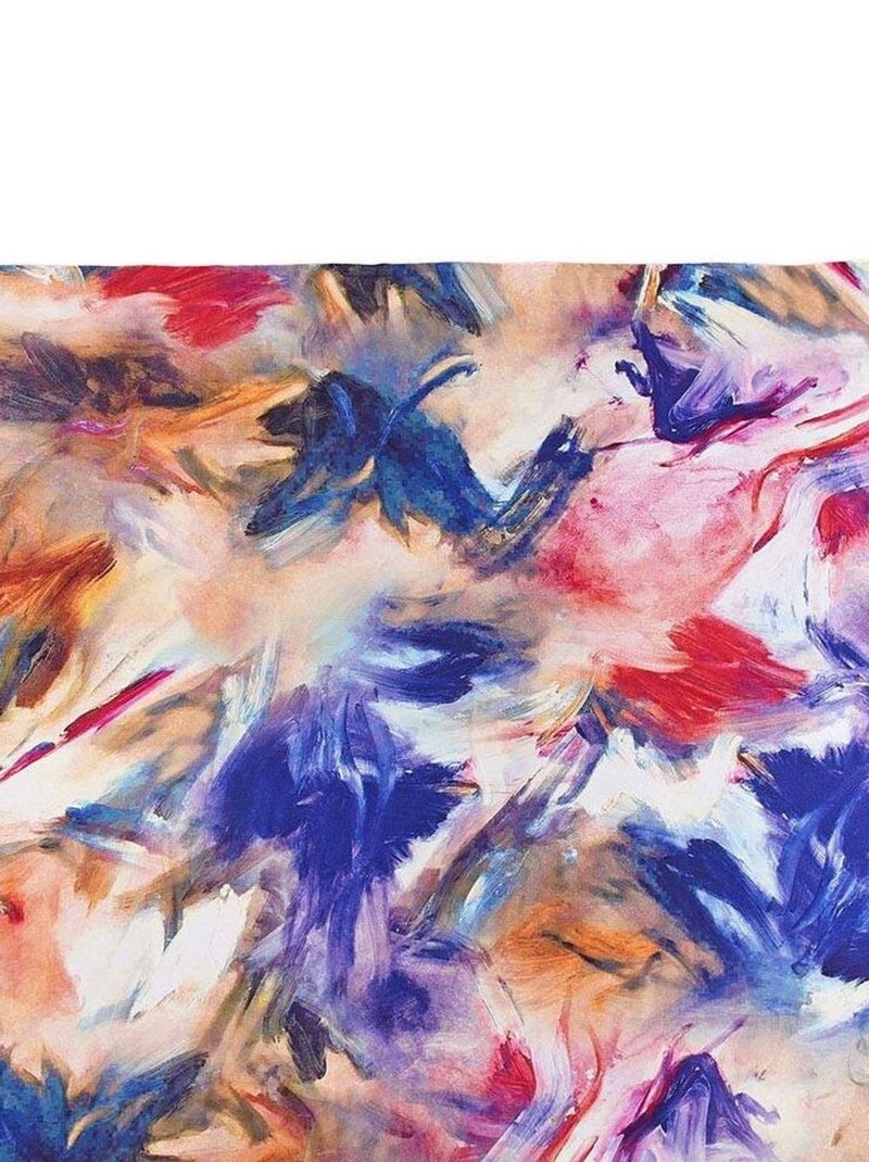 Carré de soie Premium Cavali Multicolore - Kiabi