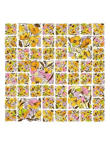 Carré de soie Prémium DamiFlor - 65 x 65 cm