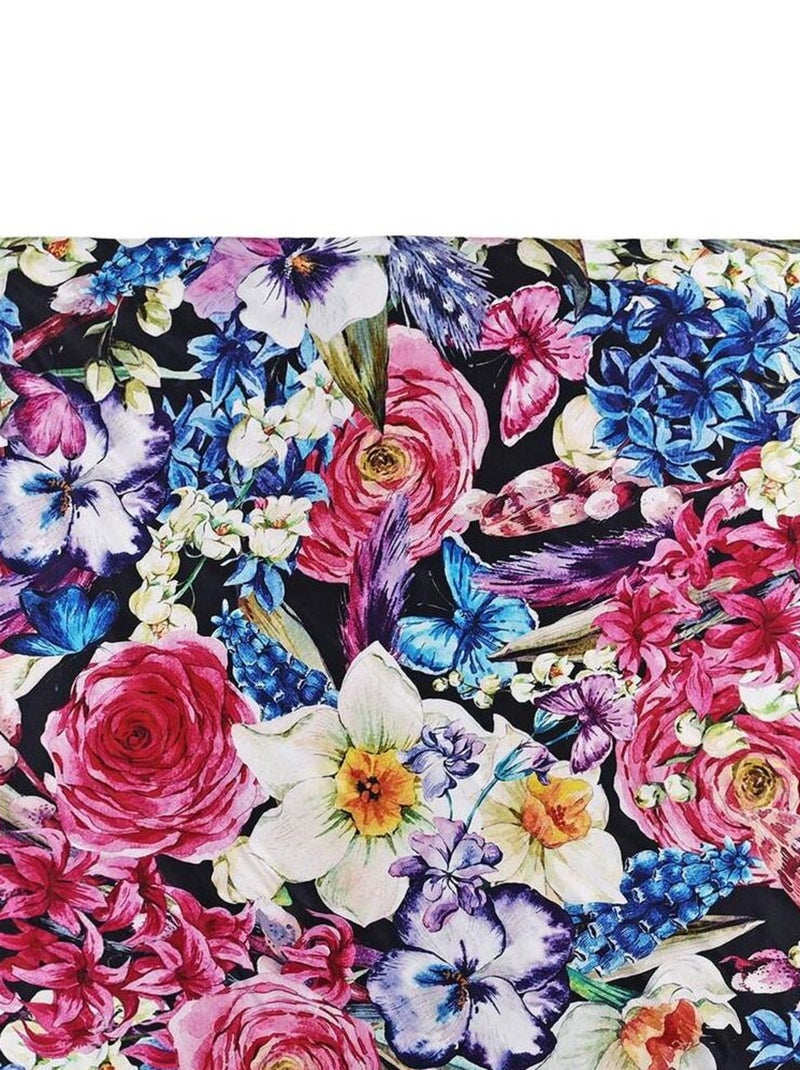 Carré de soie Premium Galia Multicolore - Kiabi