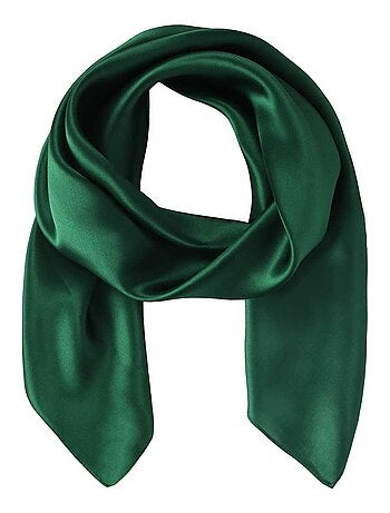 Carré de soie Premium Uni