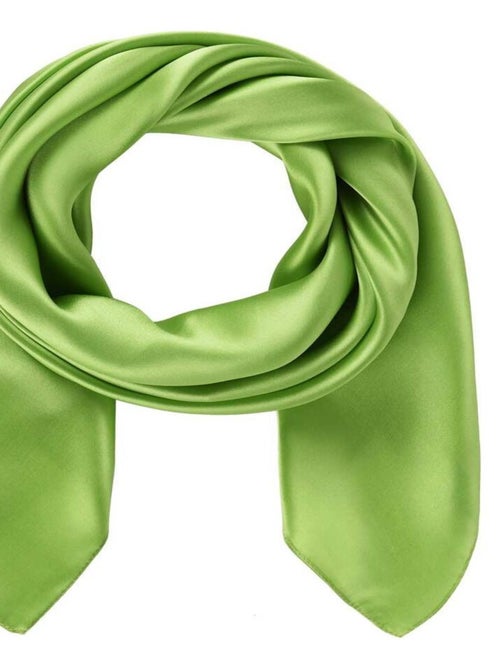 Carré de soie Premium Uni - Kiabi