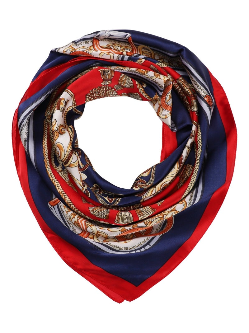 Carré de Soie PRINCE Bleu - Kiabi