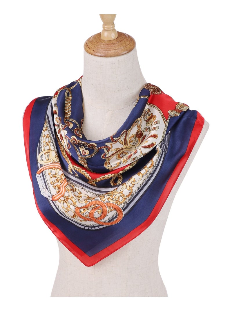 Carré de Soie PRINCE Bleu - Kiabi