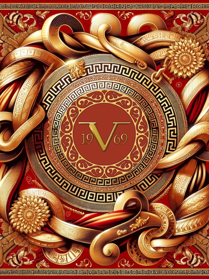 Carré de soie Shield Red Rouge - Kiabi
