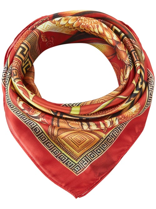 Carré de soie Shield Red - Kiabi