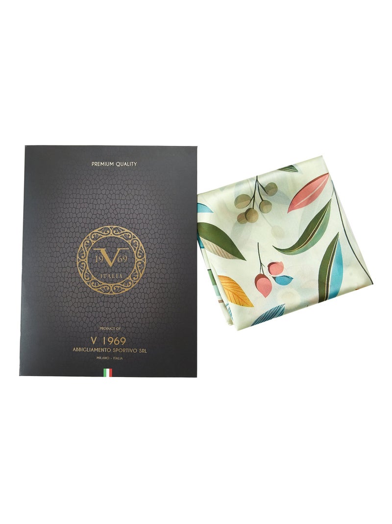 Carré de soie Simple Nature Multicolore - Kiabi