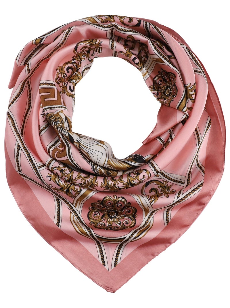 Carré de Soie VKING Rose - Kiabi