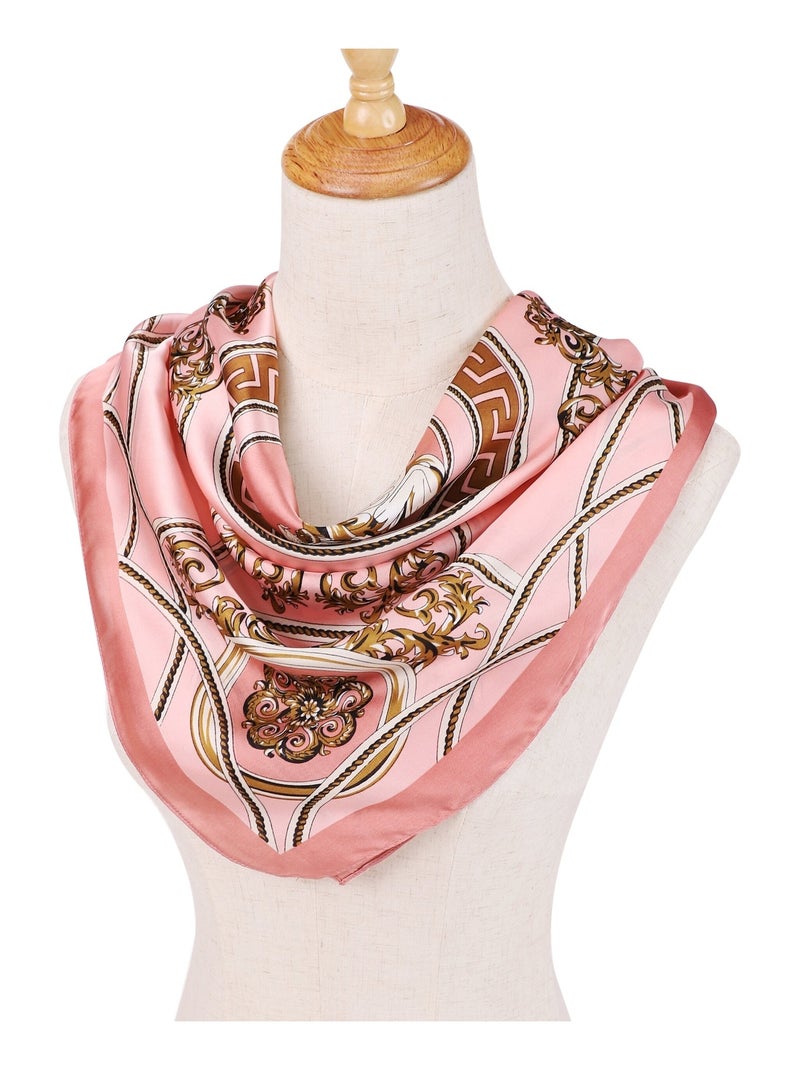 Carré de Soie VKING Rose - Kiabi
