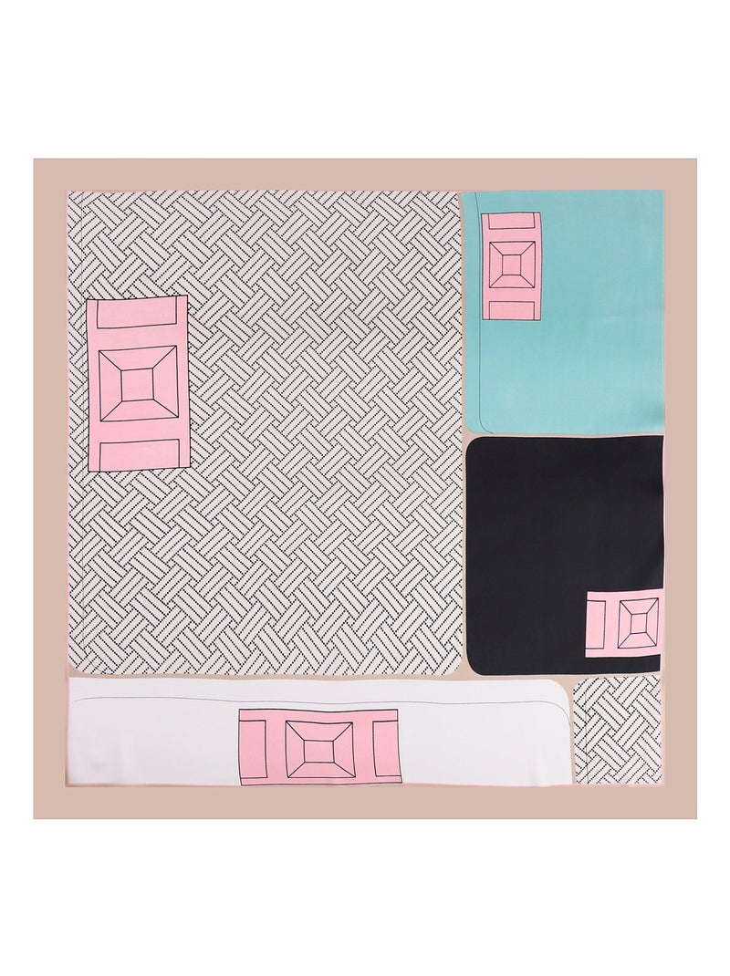 Carré de Soie YOUCHIC Beige - Kiabi