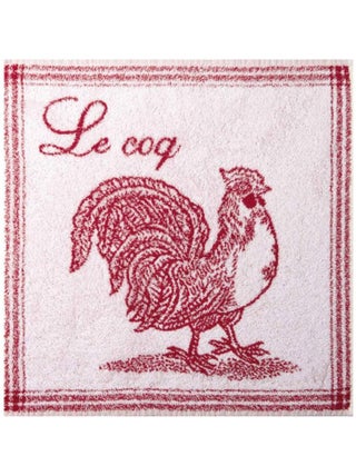 Carré éponge en coton, COQ