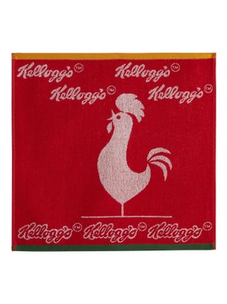 Carré éponge en jacquard de coton, Le Coq KELLOGG'S
