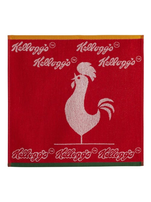 Carré éponge en jacquard de coton, Le Coq KELLOGG'S - Kiabi