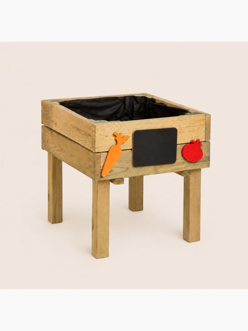 Carré potager bois 26L enfant MARGUERITE Marron - Kiabi