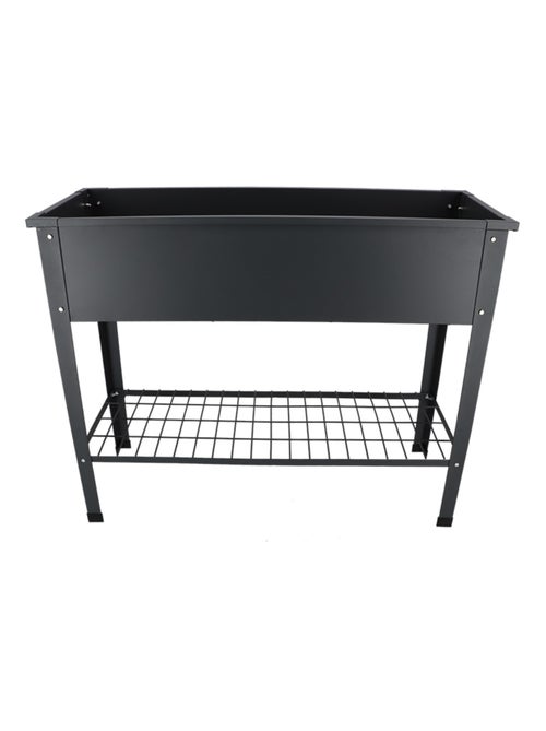 Carré potager en métal anthracite - Kiabi
