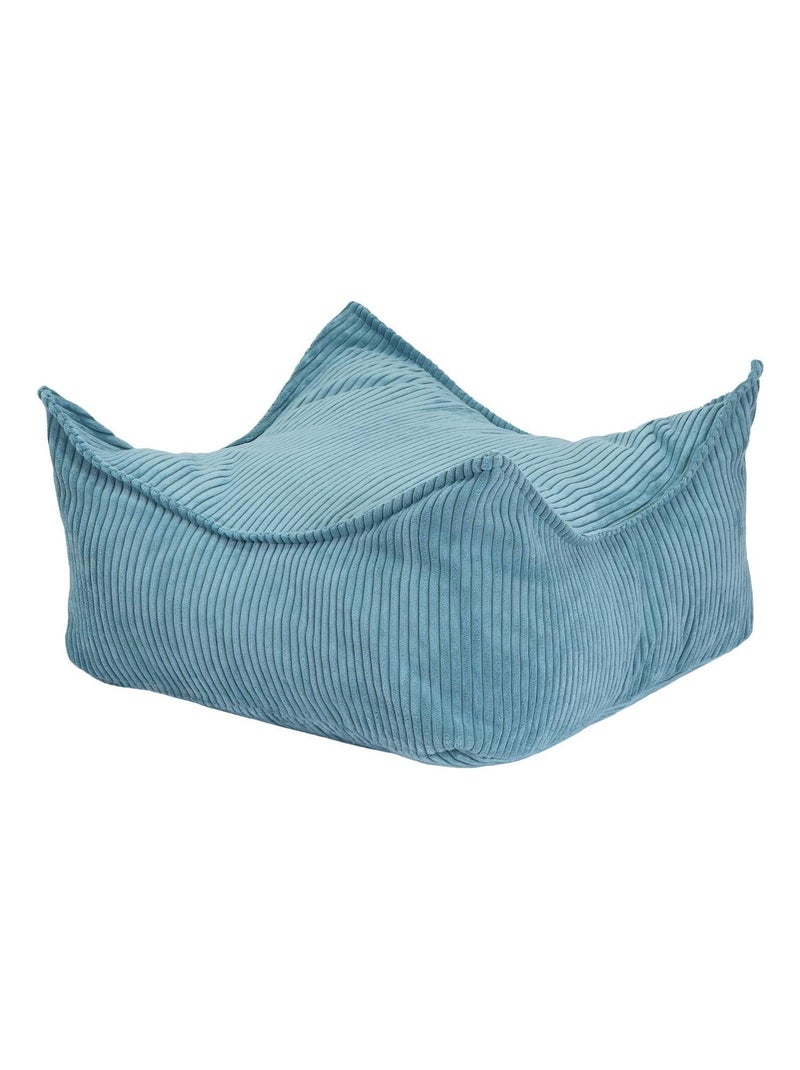 Carré Pouf pour Enfant, Aesthetic Bleu - Kiabi