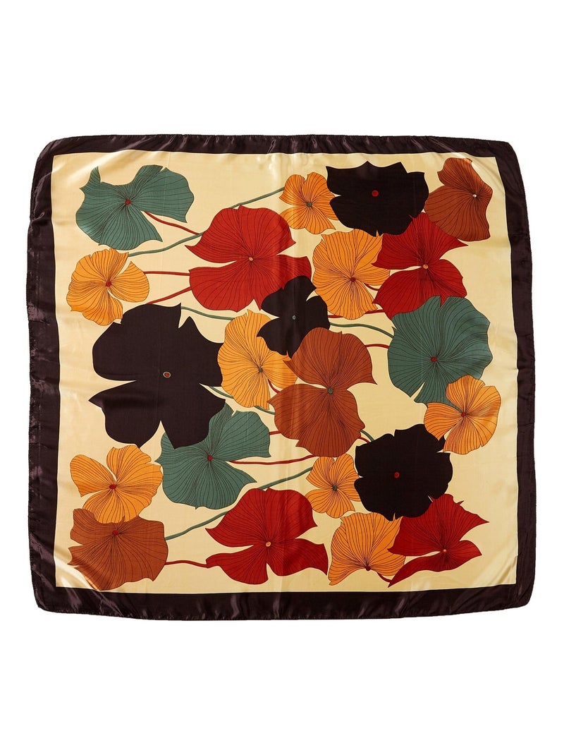 Carré Soie Bigflow Beige - Kiabi