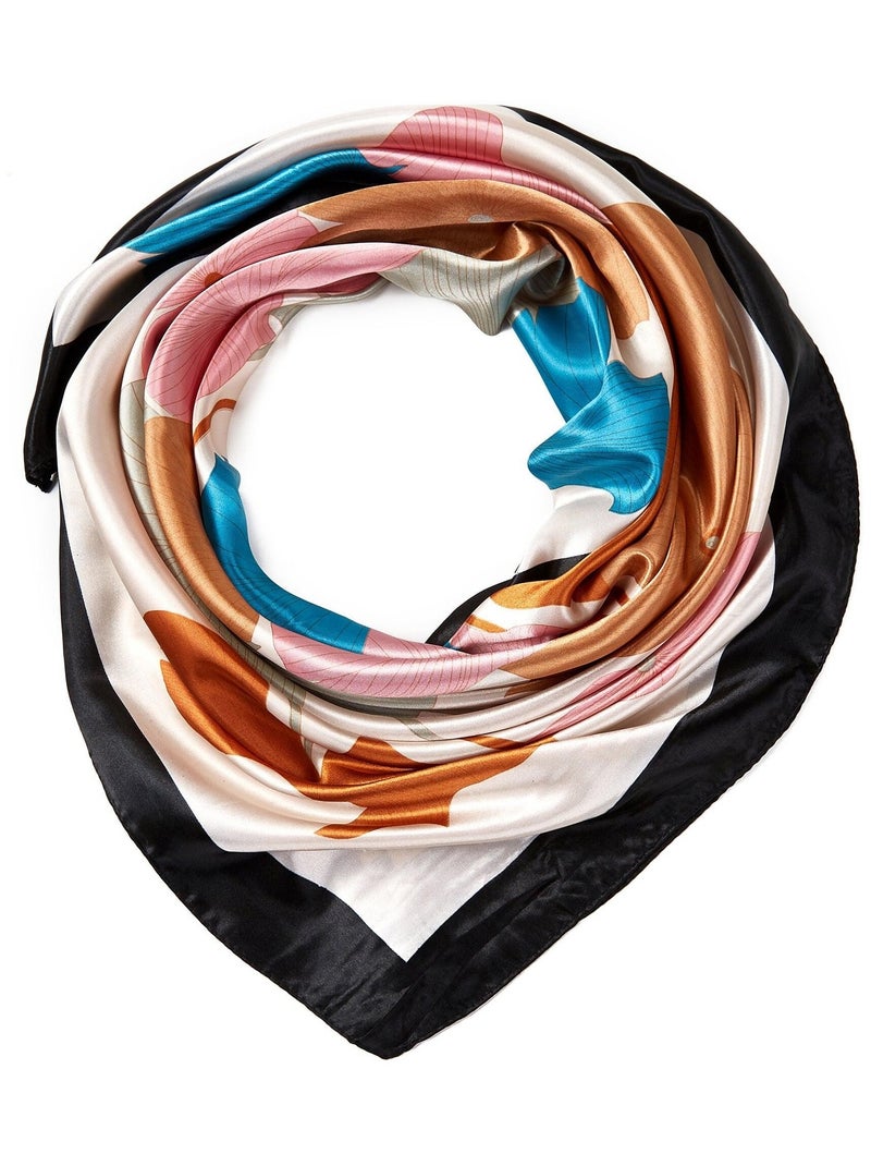 Carré Soie Bigflow Rose - Kiabi