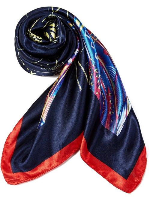 Carré Soie Feather - Kiabi Carré Soie Feather - Kiabi