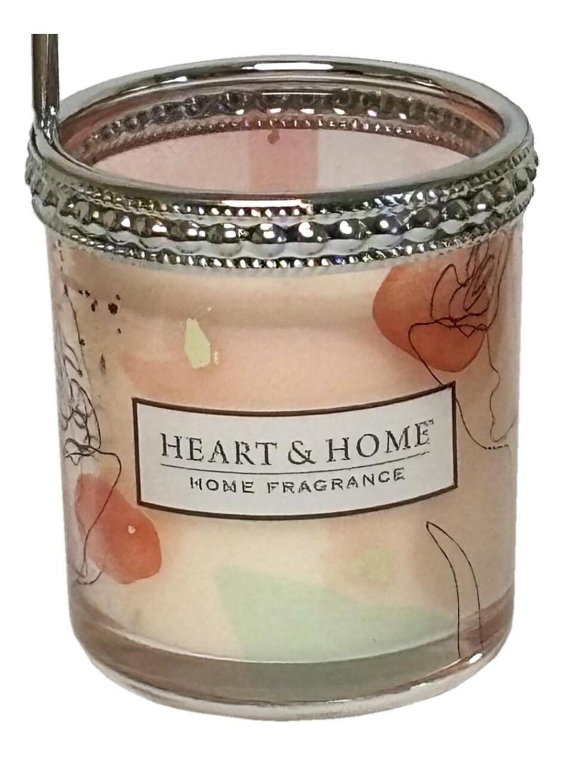 Carrousel avec bougie parfumée senteur amour 18 cm Blanc - Kiabi