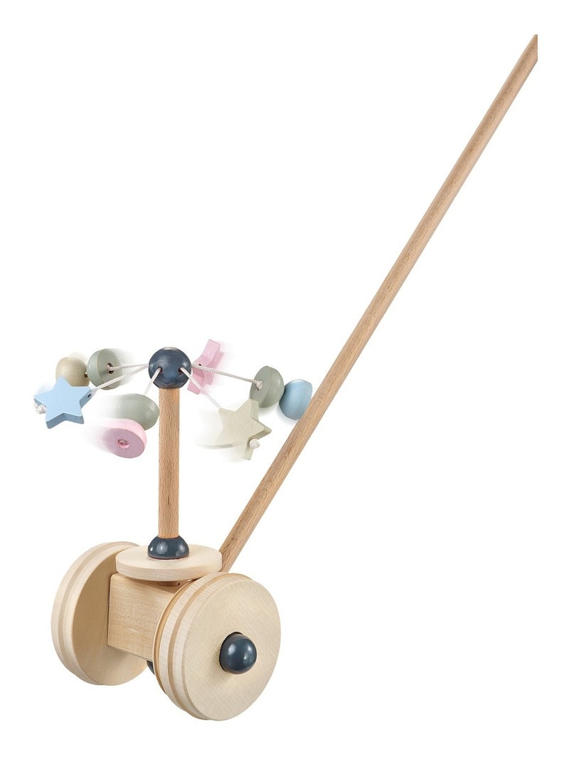Carrousel étoilé à pousser Beige - Kiabi