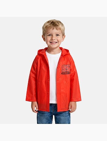 Cars - imperméable à capuche imprimé, boutons pression