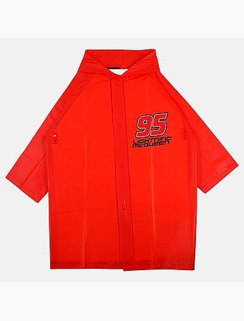 Cars - imperméable à capuche imprimé, boutons pression