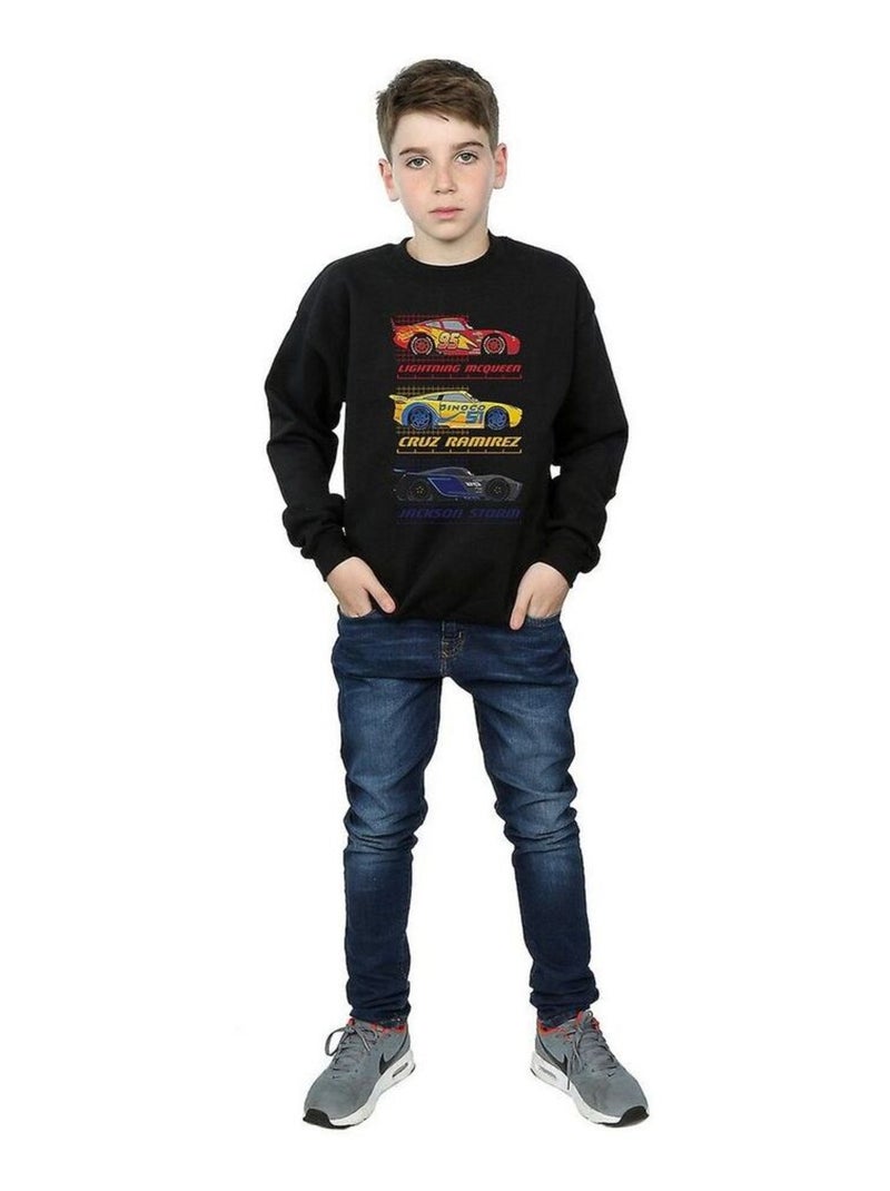 Cars - Sweat RACER PROFILE Noir - Kiabi