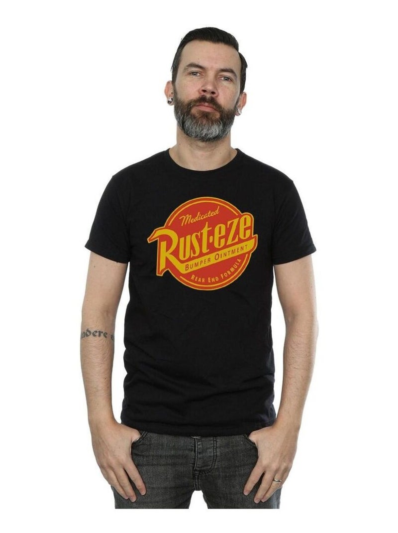 Cars - T-shirt motif/style logo RUST-EZE Noir - Kiabi