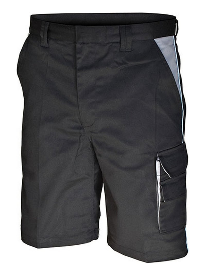 Carson Contrast - Short de travail Noir Gris - Kiabi