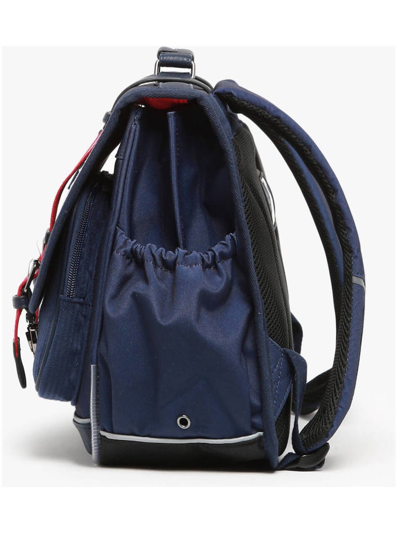Cartable 2 Compartiments Cameleon Bleu - Kiabi