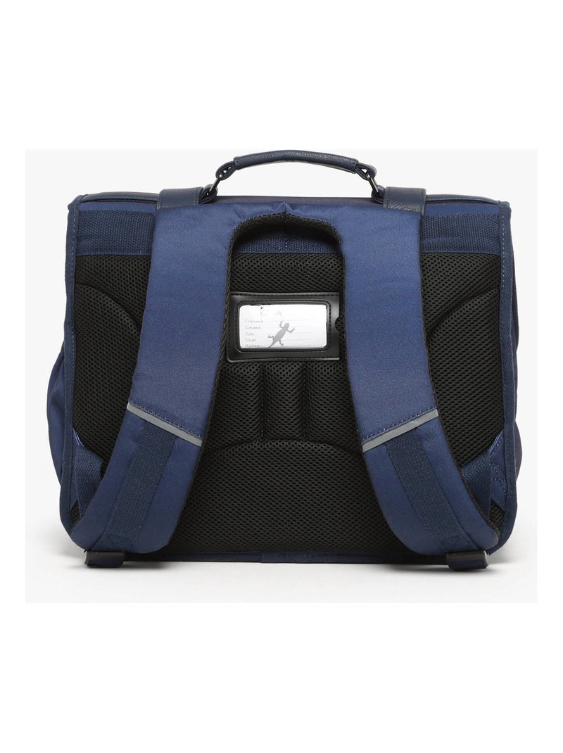 Cartable 2 Compartiments Cameleon Bleu - Kiabi