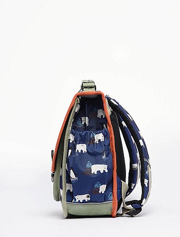 Cartable 2 Compartiments Cameleon Polyester