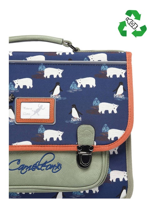 Cartable 2 Compartiments Cameleon Polyester - Kiabi