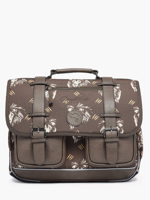 Cartable 2 Compartiments Cameleon Polyester Recycle - Kiabi