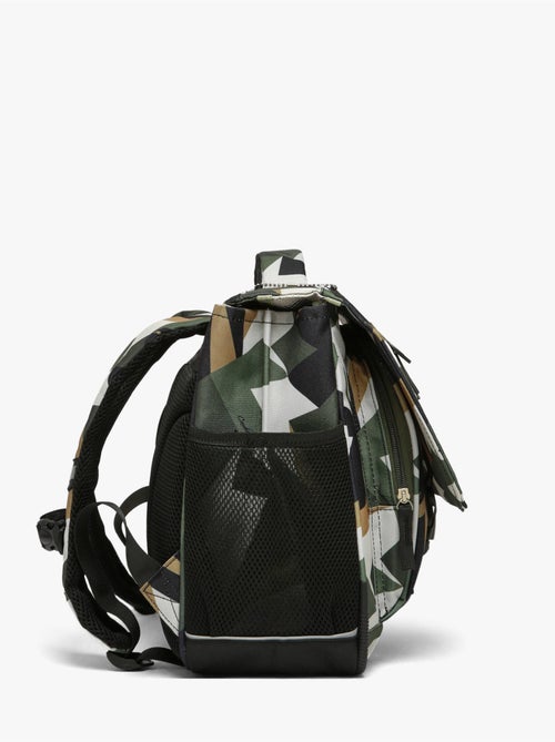 Cartable 2 Compartiments Cameleon Polyester Recycle - Kiabi
