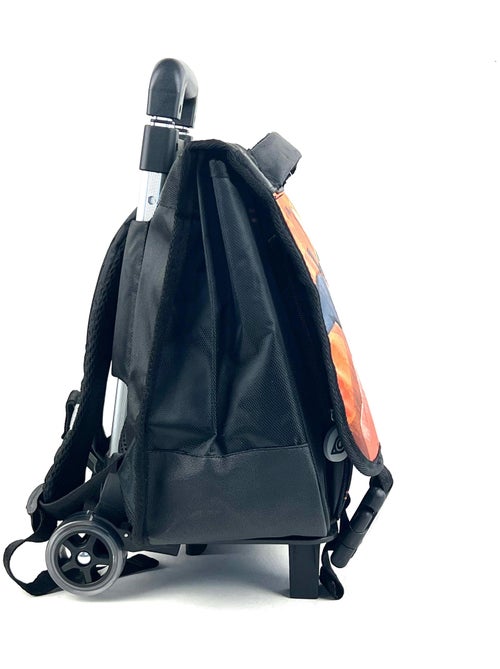 Cartable 2 soufflets à roulettes Naruto - Kiabi