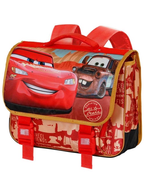 Cartable 2.0 - Disney Cars 3 Desert Road - Rouge - Taille Unique - Kiabi
