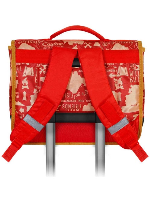 Cartable 2.0 - Disney Cars 3 Desert Road - Rouge - Taille Unique - Kiabi